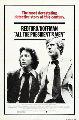 2. All the President’s Men (1976) movie poster