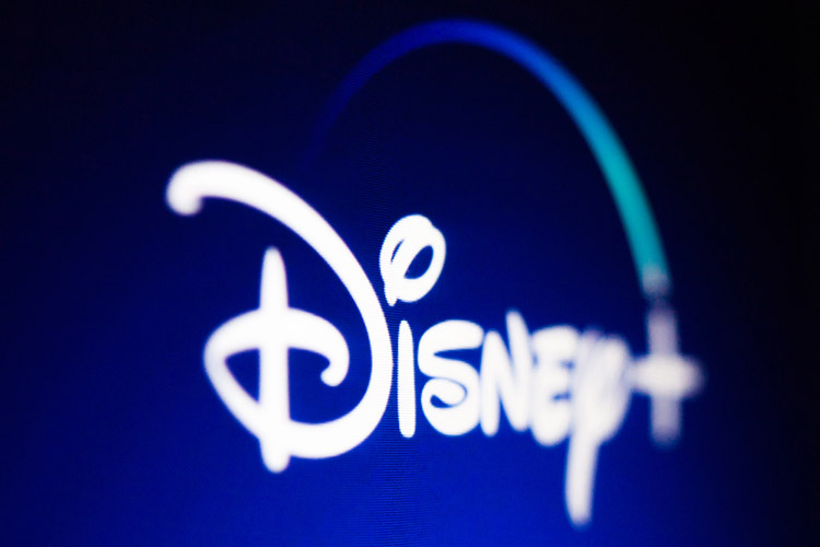 Disney logo on the screen.