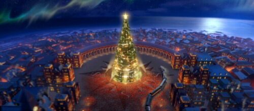 Christmas tree from The Polar Express