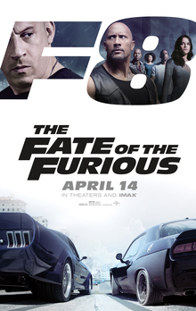 The Fate of The Furious (2017) movie poster