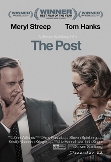 10. The Post (2017) movie poster