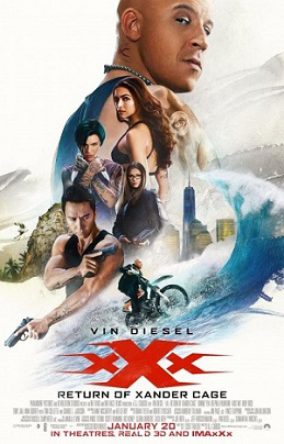 XXX: Return of Xander Cage (2017) movie poster